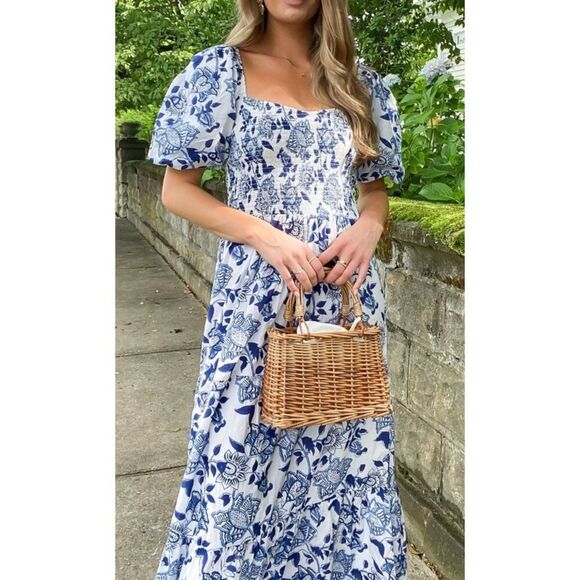 NWOT ANNA CATE COLLECTION  Mae Midi dress, Small $326 - Picture 1 of 8